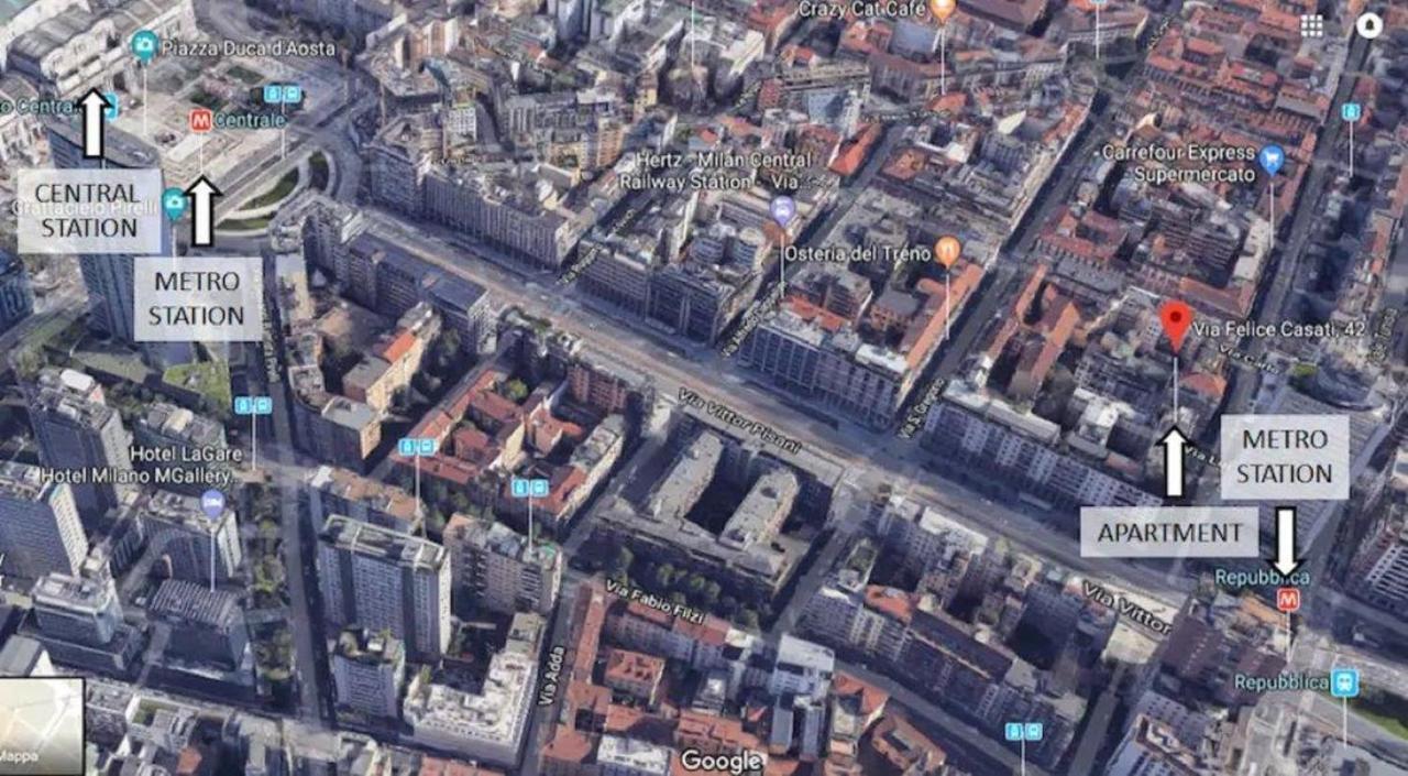 Suite Mm3/Repubblica A 5 Minuti Dal Duomo Mediolan Zewnętrze zdjęcie